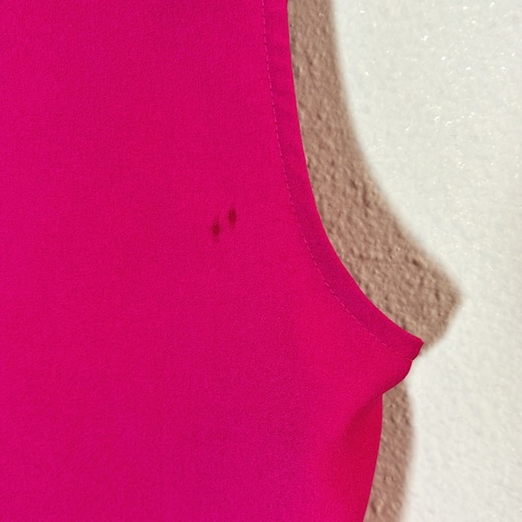 J. Crew Sleeveless cowlneck top in fuchsia size XS - Picture 9 of 9